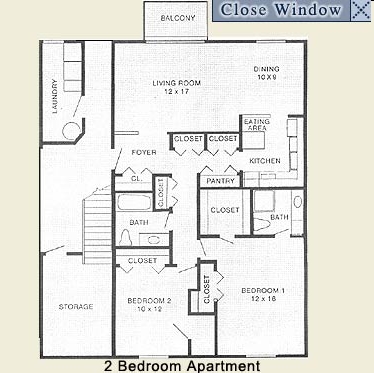 2BR/2BA - North Hills Village Apartments