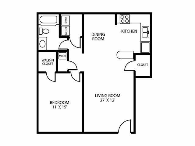 Floorplan - Olympic Village Apartments