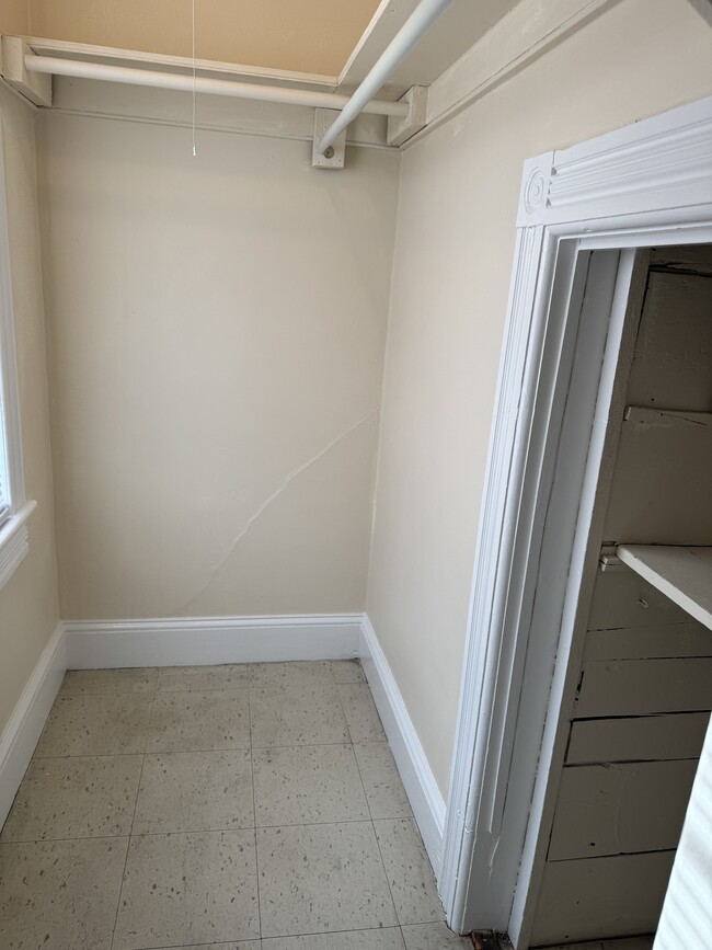 Walk in closet - 88 E Marie St