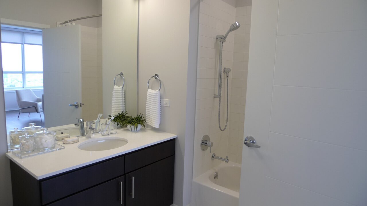 Updated bathroom - 801 W Adams St