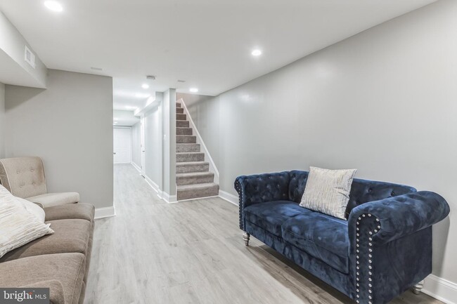 Carpeted Stairs - 1927 Hollins St