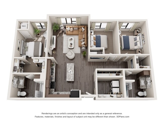 Floorplan - Decatur Landing I & II