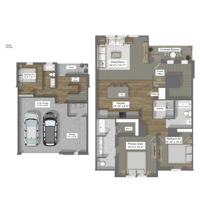 Floorplan - Canvas at Willow Park