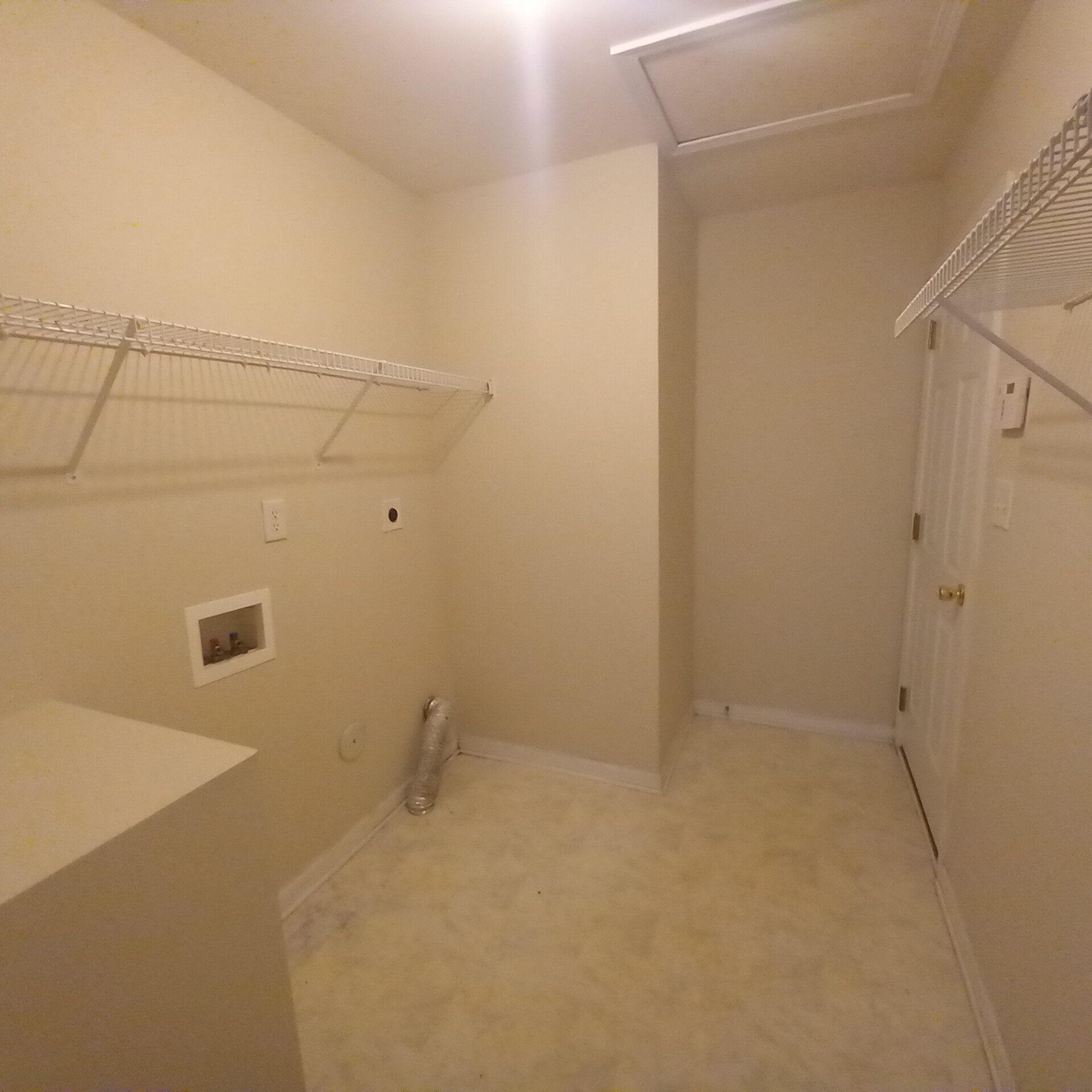 Laundry room into garage - 1031 Rocky Meadows Ln