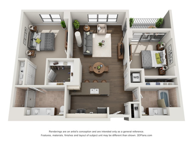 Floorplan - The Madison at Racine