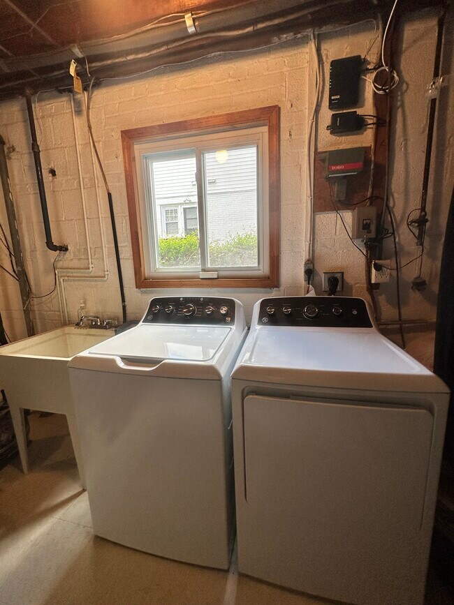 Washer and Dryer included in unit, utilities included - 9308 Cedar Ln