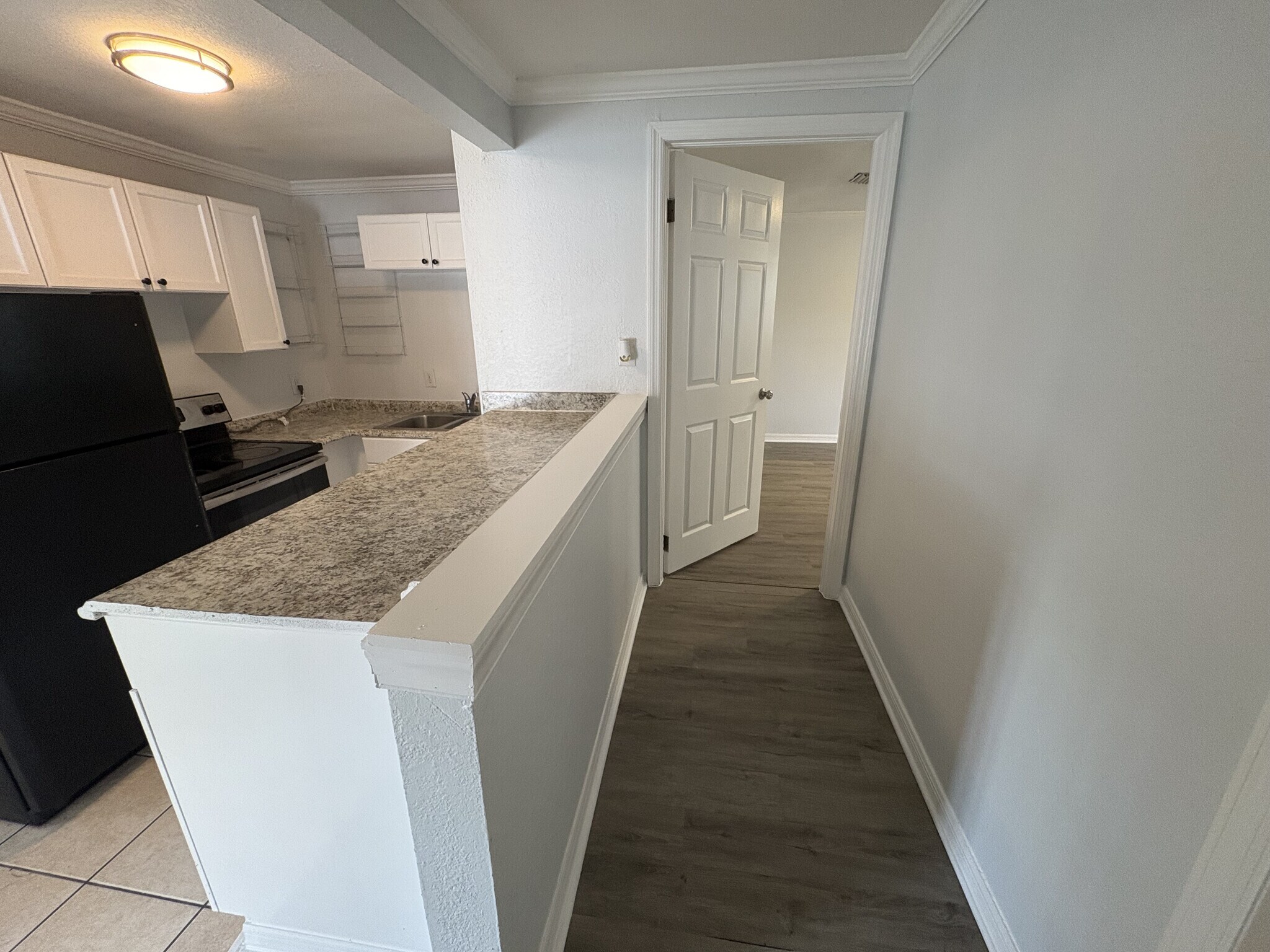 Hallway and Kitchen - 2203 Cochran St