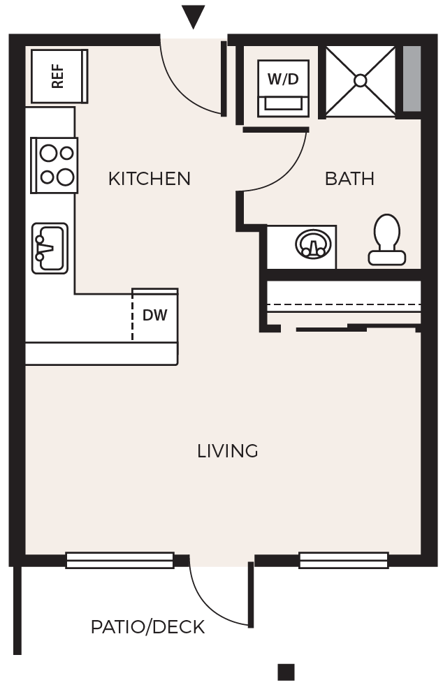 Floorplan - Reserve at Lynnwood 55+ Affordable Living