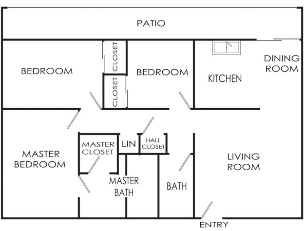 3BR/2BA - Palm West Village