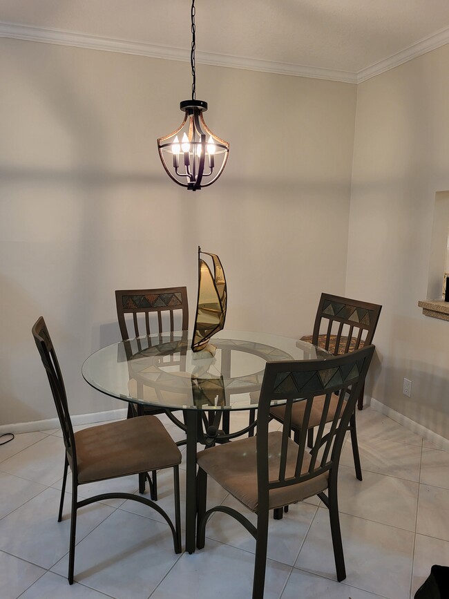 DINING AREA. RENTED FURNISHED - 1045 Country Club Dr