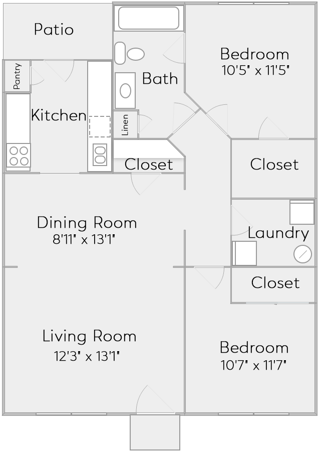 Floorplan - Rosemont of El Dorado