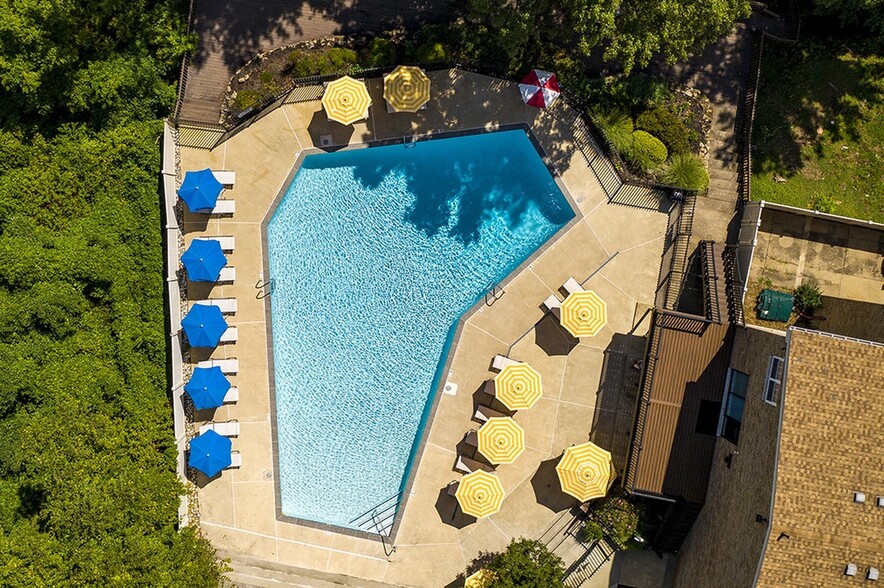 Aerial View of the Pool - Radnor Crossing