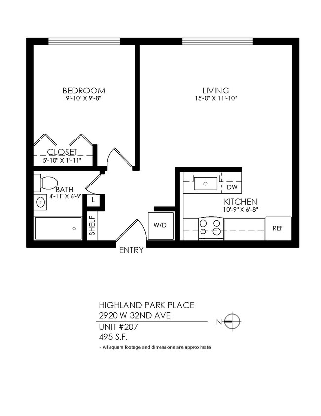 Floorplan - Highland Park