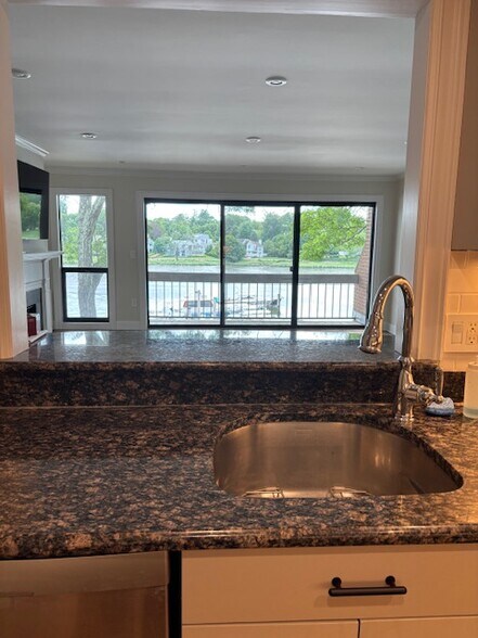 View from kitchen - 15 River Rd