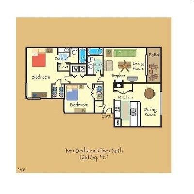 2BR/2BA - STATION 121 at Town Center