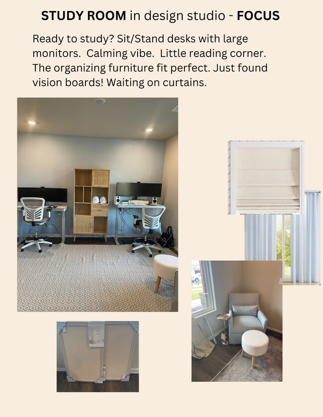 Study Space with Dedicated Desk - 2767 W Azurite St