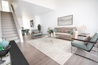 Taft's Airy Elegance: Lofty Living Room Retreat - The Taft