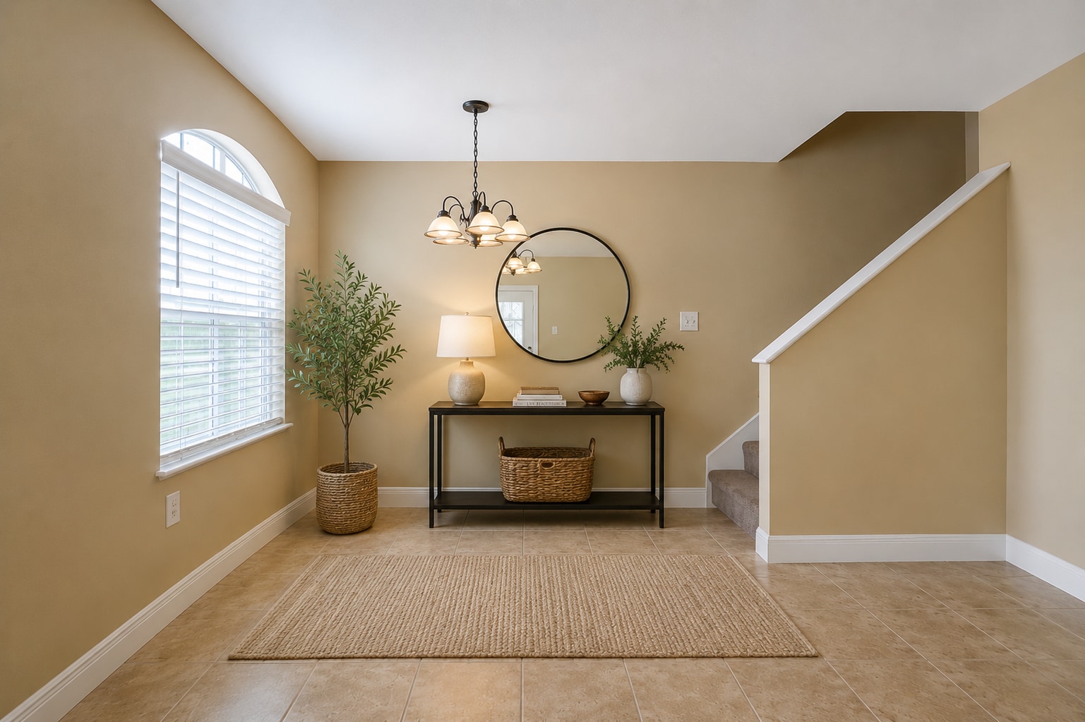 Living Room 2/2 (First Floor) - Virtually Staged - 1016 15th St