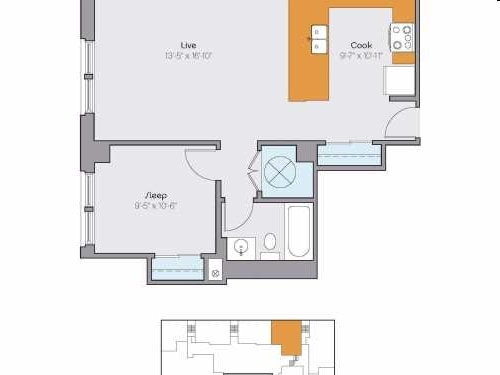 1BR/1BA - Clyde Manor