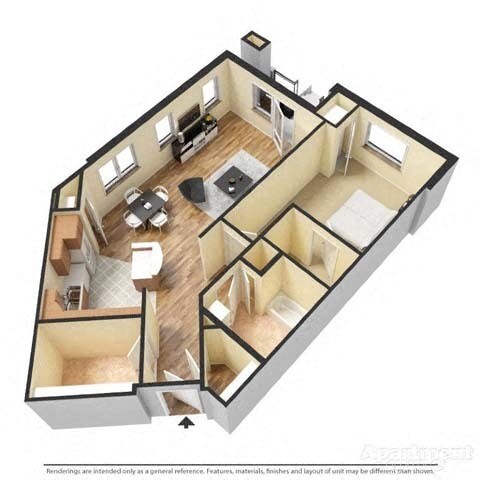 Floorplan - Glacier Valley at Reston Heights