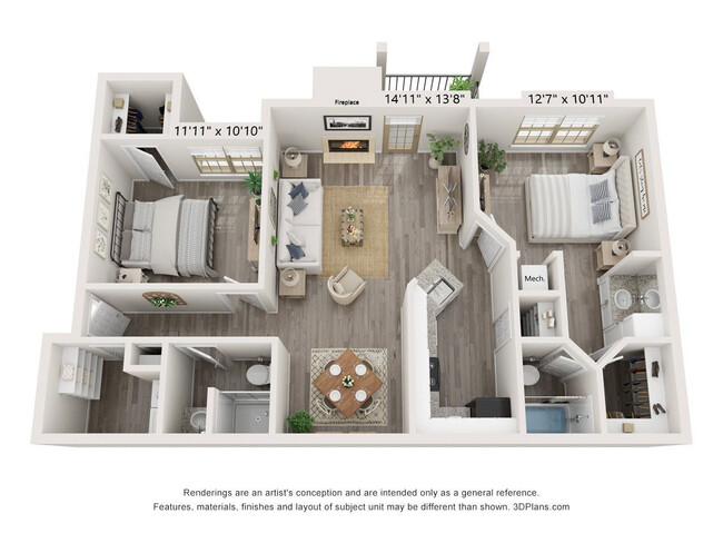 Floorplan - 1020 at Winter Springs