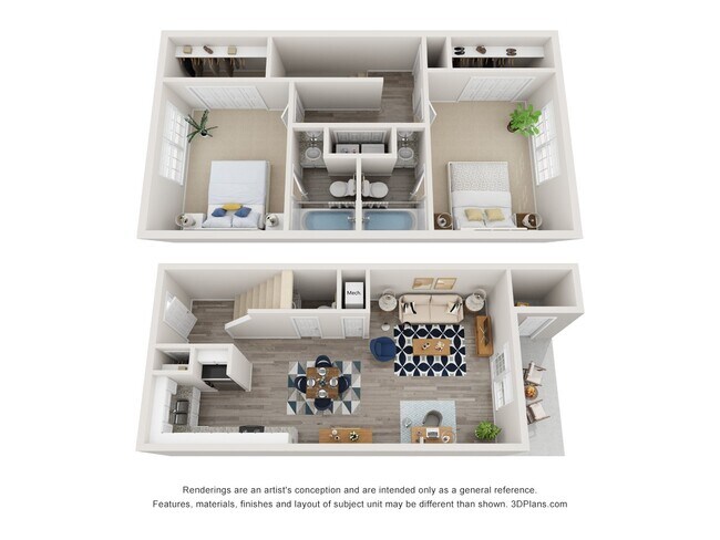 Floorplan - Congaree Villas