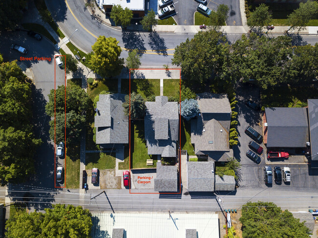 Over head view of lot. - 717 E Lakeside Ave