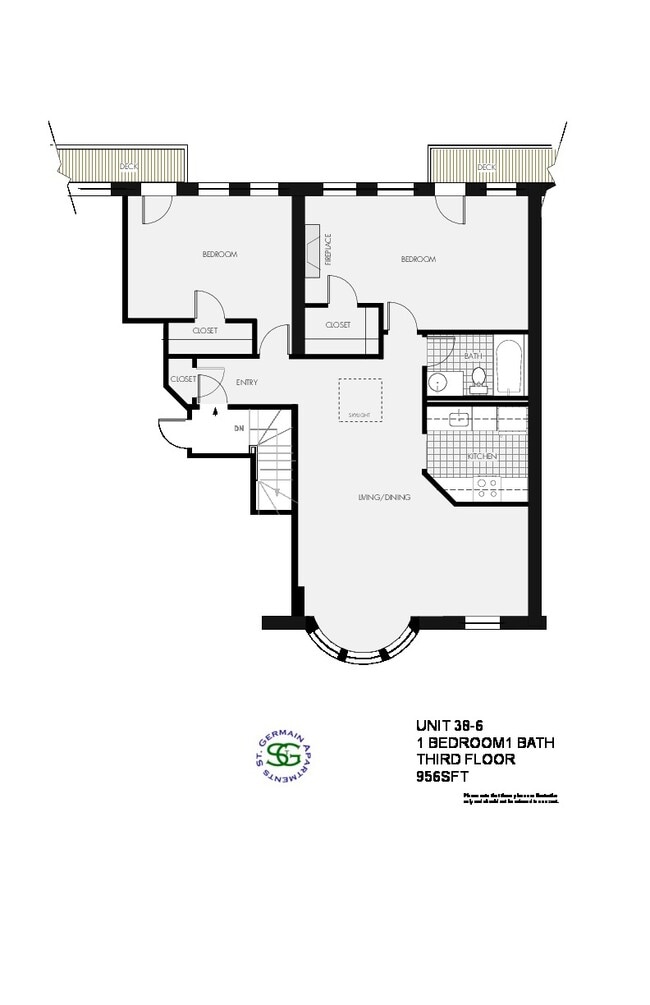 Floorplan - St. Germain Apartments