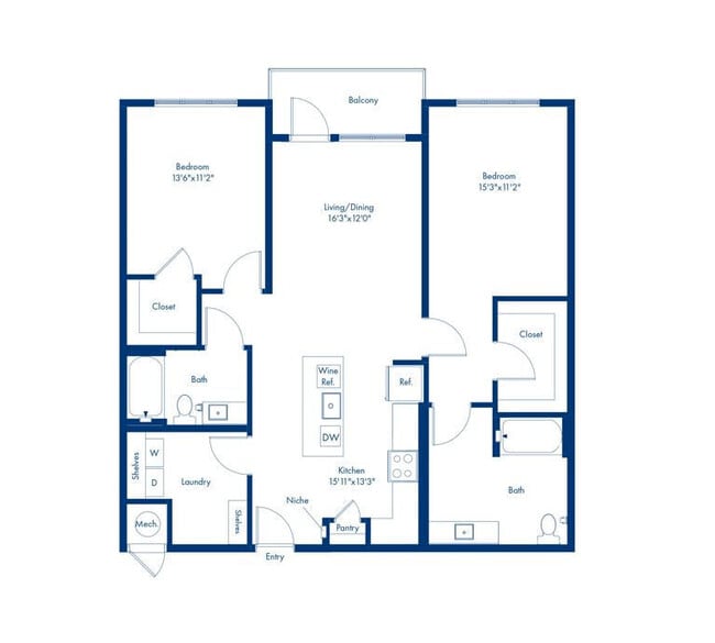 Floorplan - Camden Durham