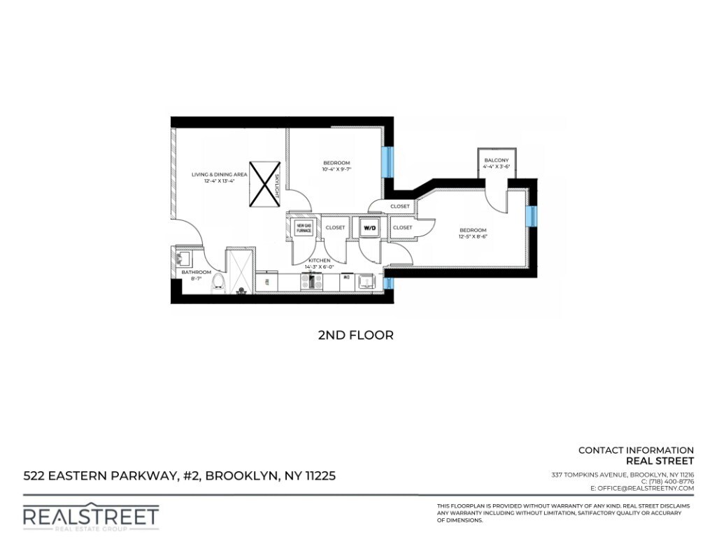 Building Photo - Modern Renovated 2BR with Skylight & Private Balcony in Prime Crown Heights