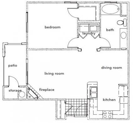 Floorplan - Sterling Village Apartment Homes