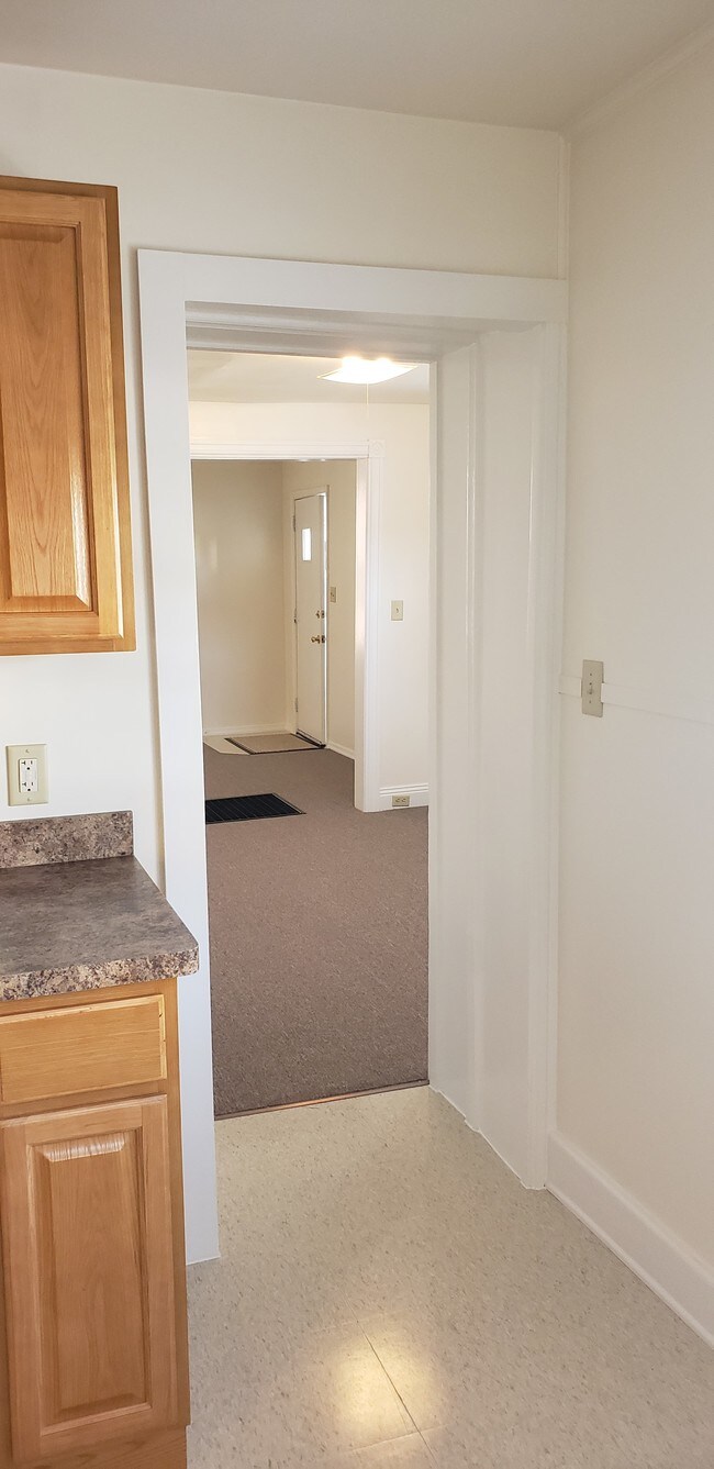 Kitchen to Dining Room and Living Room - 528 Pearl St