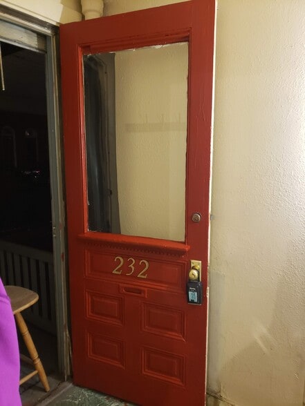 Stand Out Red Front Door - 232 N Shippen St