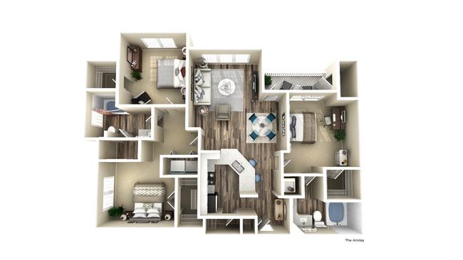 Floorplan - Paces Park