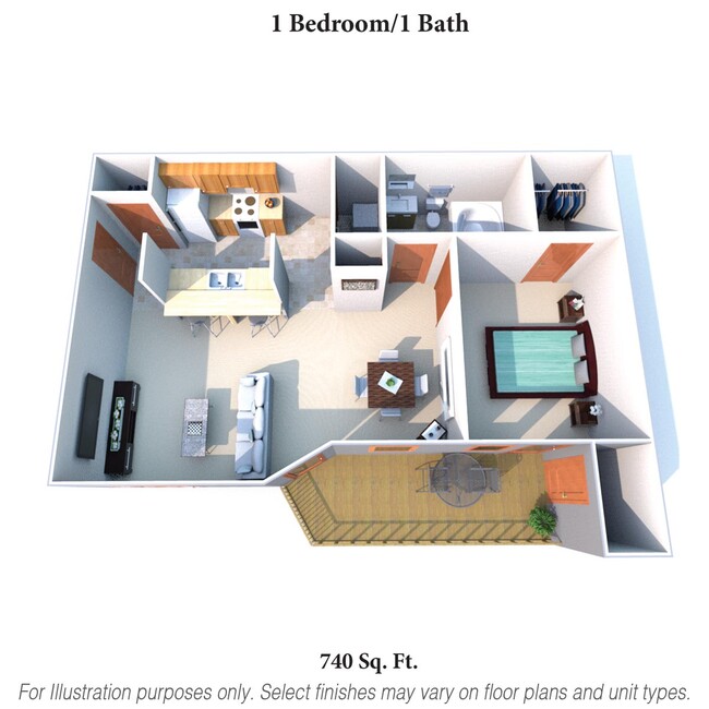 Floorplan - The Vinings Apartments