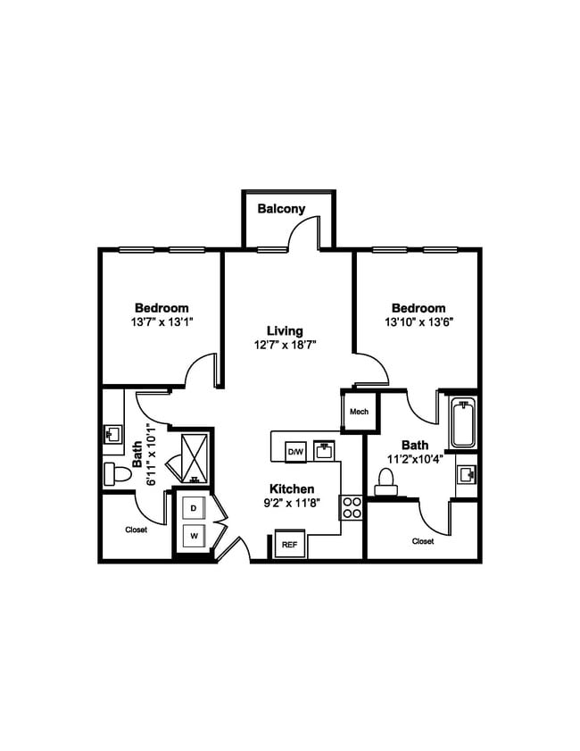 Floorplan - Windsor South Congress