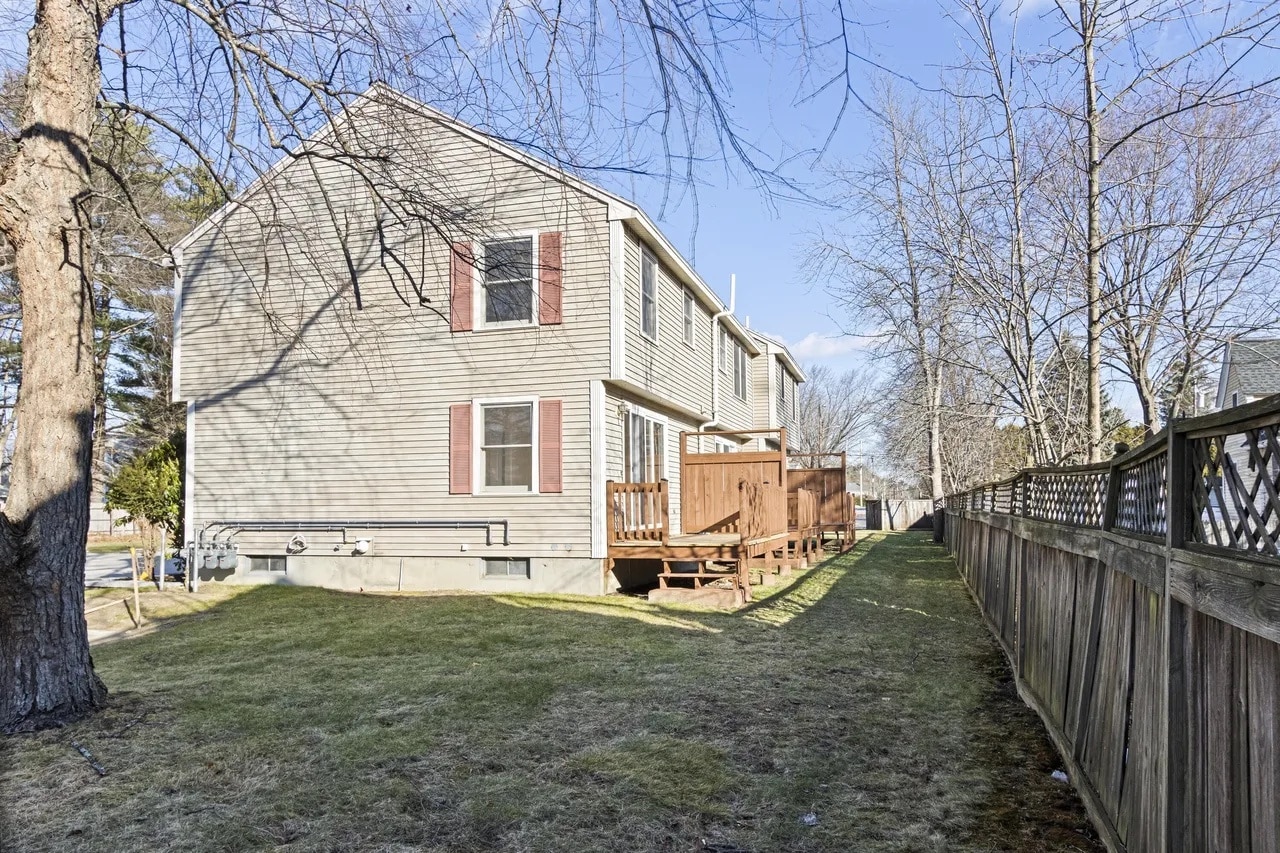 Back Yard of Unit - 162 Beach St