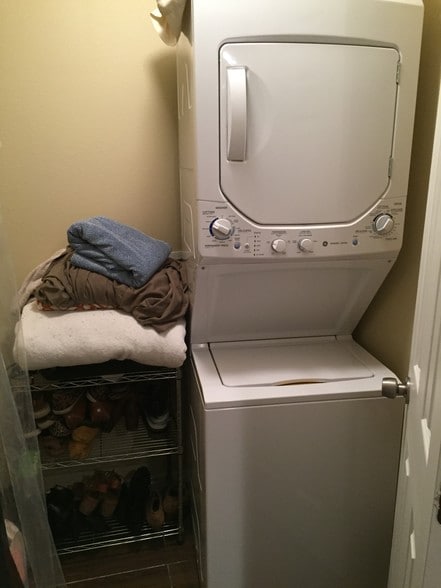 In unit W/D - 1441 S Frisco Ave