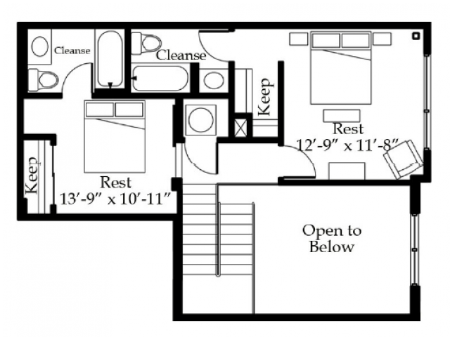 Floorplan - The Marquee at Belle Meade