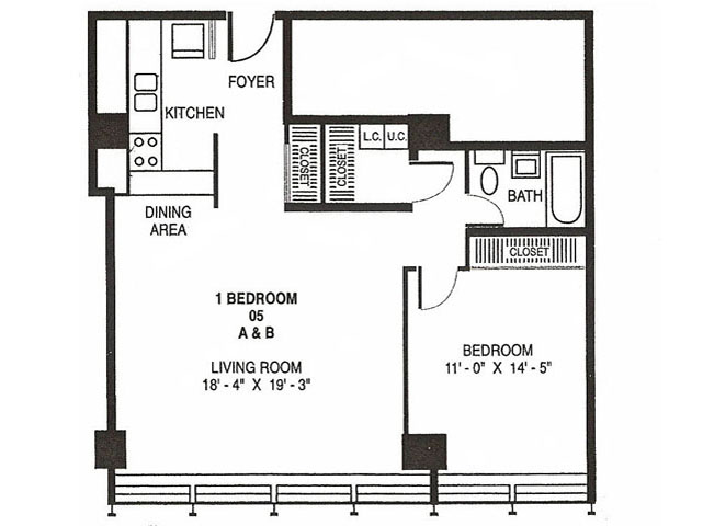 Floorplan - Pavilion Towers