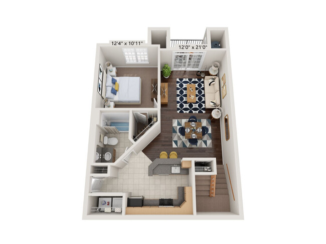 Floorplan - Commons at Potomac Square