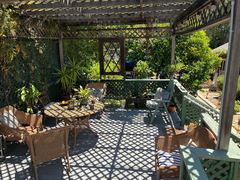 Rear Patio - 321 Nevada St
