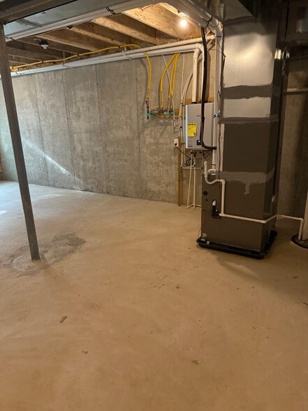 Unfinished Basement - Tankless Water Heater - 3 Shamrock Cir
