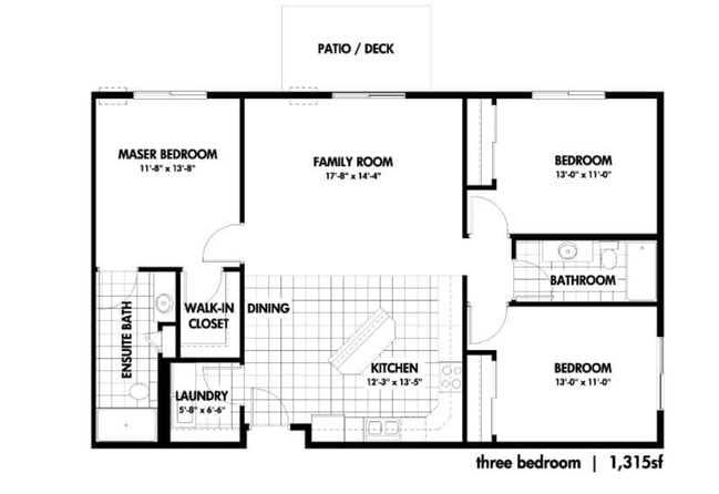 Floorplan - South Park Place Apartments