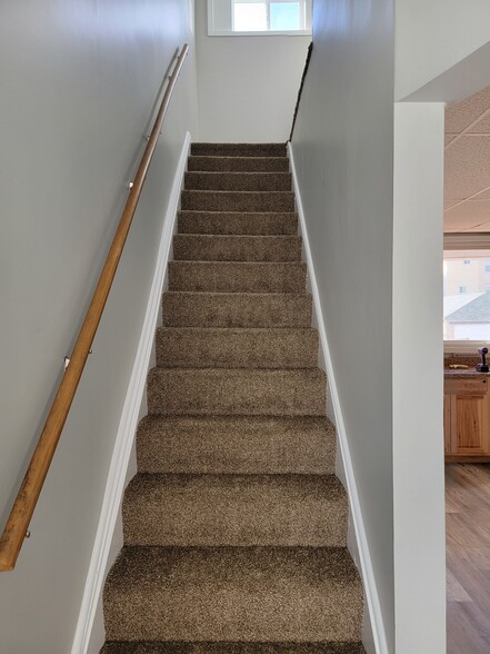 Stairs to 2nd floor - 307 Rustic Ave