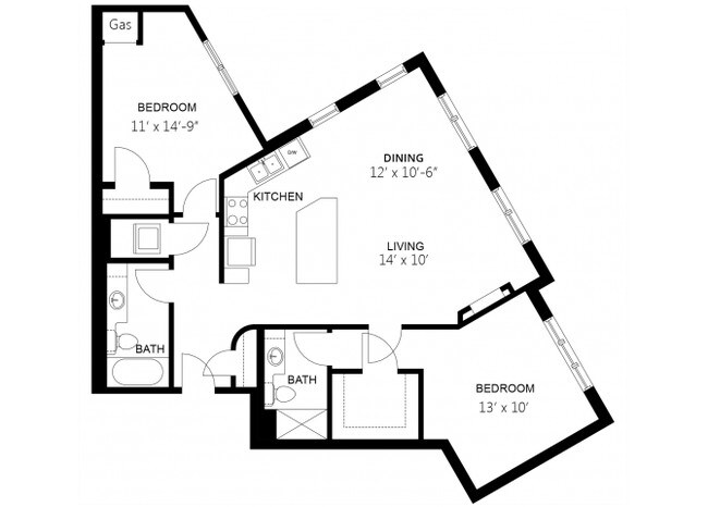 Floorplan - Siena Apartment Homes