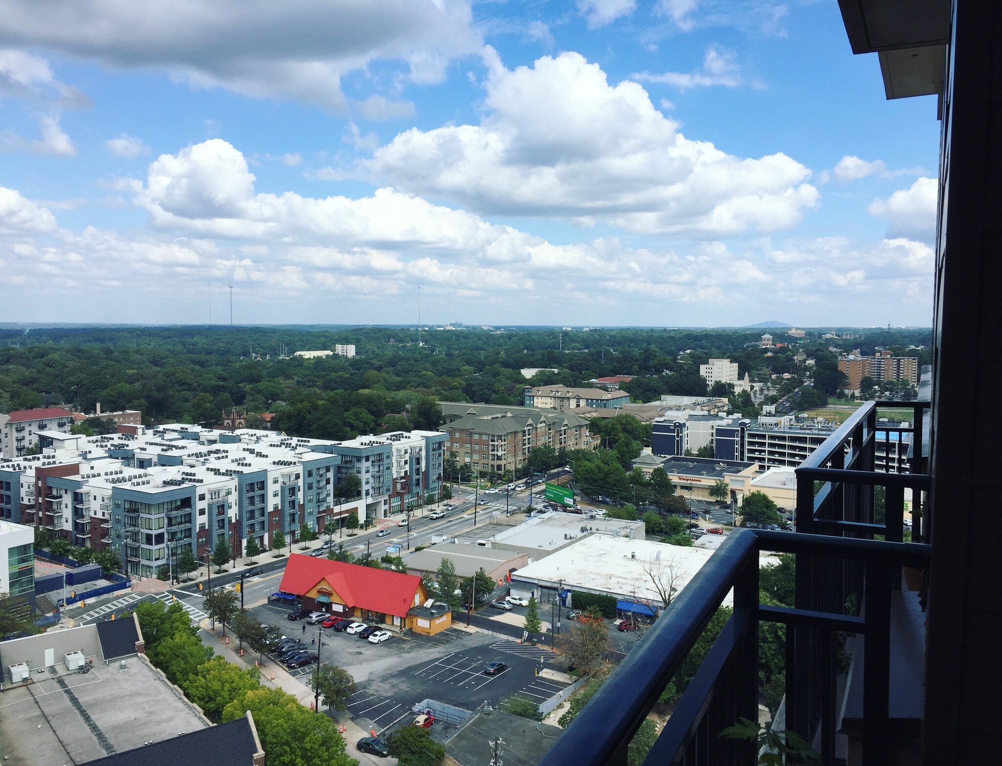 View from balcony - 565 Peachtree St NE