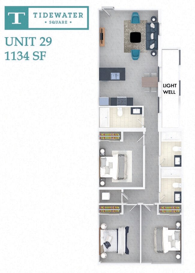 Floorplan - Tidewater Square