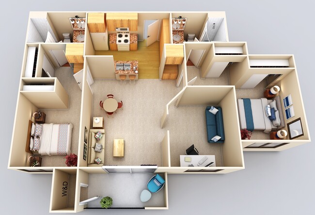 Floorplan - 55+ FountainGlen Grand Isle