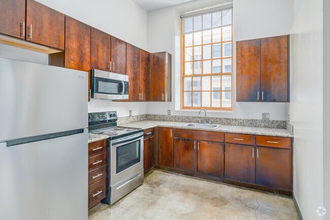 Studio - 525SF - Kitchen - Globe Mills
